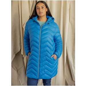 Blue Ladies Quilted Jacket Fransa - Women