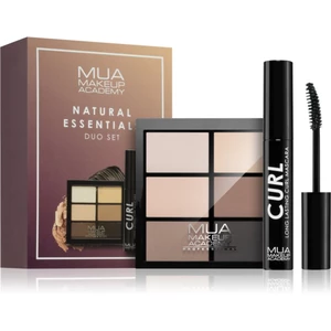 MUA Makeup Academy Duo Set Natural Essentials dárková sada (na oči)