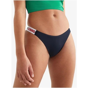 Zelený dámský oboustranný spodní díl plavek Tommy Hilfiger - Dámské