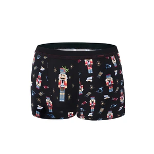 Nutcracker boxer shorts 007/55 Black Merry Christmas