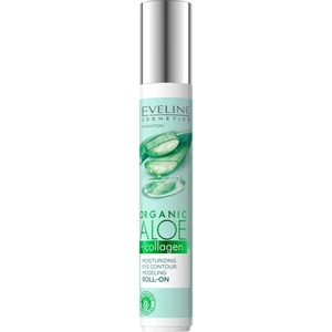 Eveline Cosmetics Organic Aloe+Collagen oční roll-on s hydratačním účinkem 15 ml
