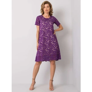 Violet lace dress from Lulu