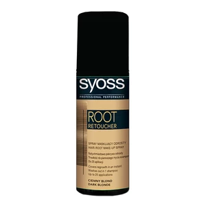 Syoss Root Retoucher tónovací barva na odrosty ve spreji odstín Dark Blonde 120 ml