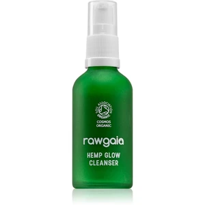 RawGaia Hemp Glow jemné čistiace mlieko pre zmiešanú až mastnú pokožku 50 ml