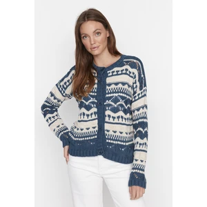 Trendyol Cardigan - Blue - Regular fit