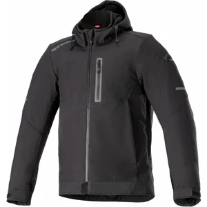 Alpinestars Neo Waterproof Hoodie Black/Black XL Textilná bunda