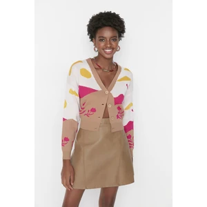 Trendyol Cardigan - Brown - Regular fit