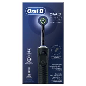 Oral B Vitality Pro Protect x Clean elektrický zubní kartáček Black