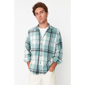 Trendyol Shirt - Green - Regular fit