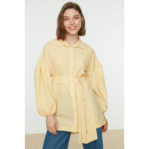 Trendyol Shirt - Yellow - Relaxed fit