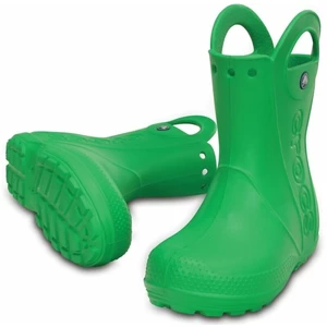 Crocs Kids' Handle It Rain Boot Grass Green 28-29