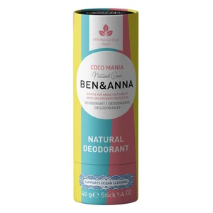 BEN & ANNA Tuhý deodorant Coco Mania 40 g