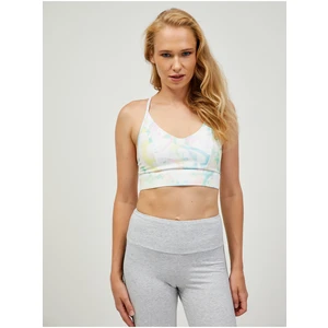 White Sports Patterned Bra Guess Betty - Women