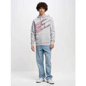 Big Star Man's Hoodie 157915 Grey-901