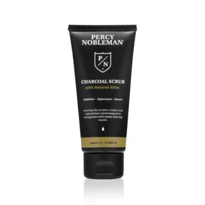 Percy Nobleman Charcoal Scrub čistiaci pleťový peeling 3v1 100 ml