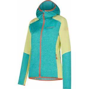 La Sportiva Sweat à capuche outdoor Existence Hoody W Lagoon/Green Banana L