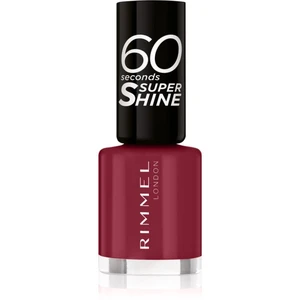 Rimmel 60 Seconds Super Shine lak na nechty odtieň 710 Oh My Cherry 8 ml