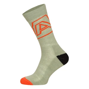 Merino wool socks ALPINE PRO PHALTE aspen green variant pa