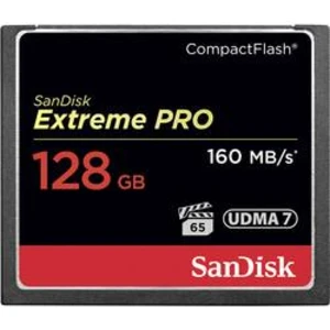 Sandisk extreme pro cf 128 gb 160 mb/s vpg 65, udma 7