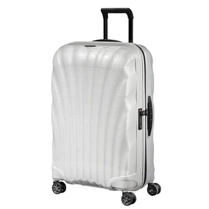 Samsonite Skořepinový cestovní kufr C-lite Spinner 68 l - bílá
