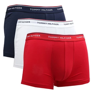 3PACK men&#39;s boxers Tommy Hilfiger multicolored (1U87903842 611)