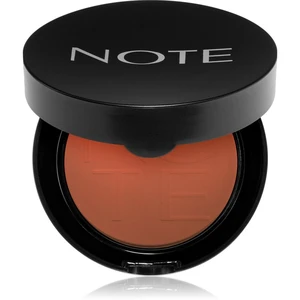 Note Cosmetique Luminous Silk Compact Blusher pudrová tvářenka 07 Star Copper 5,5 ml