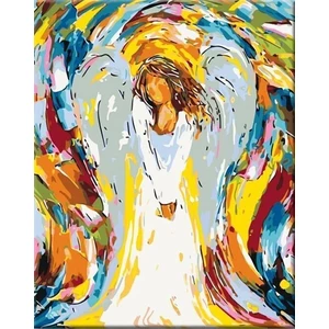 Zuty Malování podle čísel Anděl 2