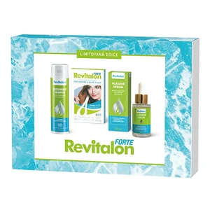 REVITALON Forte box 30 kapslí + kofeinový šampon 250 ml + vlasové sérum 50 ml