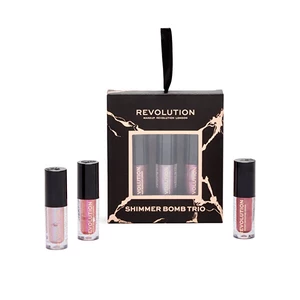 Makeup Revolution London Shimmer Bomb Trio dárková kazeta dárková sada Distortion