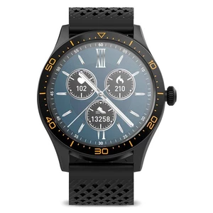 Inteligentné hodinky Forever Icon v2 AW-110 (GSM104408) čierne inteligentné hodinky • 1,3" AMOLED displej • dotykové/tlačidlové ovládanie • Bluetooth