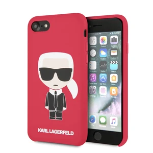 Kryt na mobil Karl Lagerfeld Full Body na Apple iPhone 7/8 (KLHCI8SLFKRE) červený kryt na mobil • určený pre Apple iPhone 7/8 • odolný materiál (plast