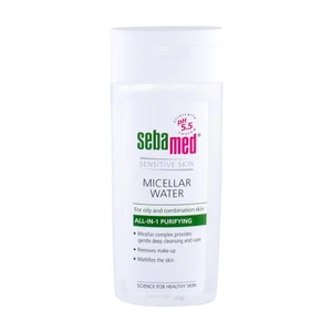 SebaMed Sensitive Skin Micellar Water Oily Skin 200 ml micelárna voda pre ženy na všetky typy pleti; na mastnú pleť