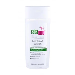 SebaMed Sensitive Skin Micellar Water Oily Skin 200 ml micelárna voda pre ženy na všetky typy pleti; na mastnú pleť