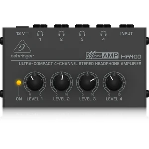 Behringer HA 400 MICROAMP Amplificatore Cuffie