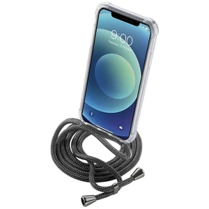 Cellularline Neck-Case zadní kryt čirý pro Apple iPhone 6/7/8/SE 2020, s černou šňůrkou