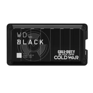 SSD externý Western Digital Black P50 Game Drive 1TB Call of Duty (WDBAZX0010BBK-WESN) čierny herný disk • kapacita 1 000 GB • rýchlosť čítania 2 000