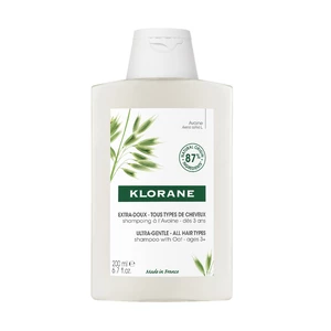 Klorane Oat Milk jemný šampon pro všechny typy vlasů 200 ml