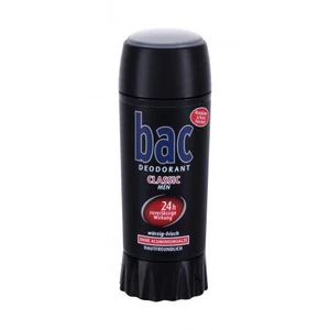BAC Classic 24h 40 ml deodorant pro muže bez obsahu hliníku; deostick