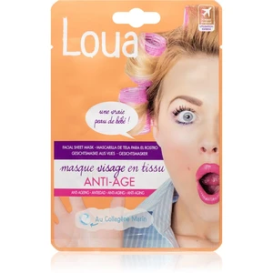 Loua Anti-Aging Face Mask protivrásková plátýnková maska 23 ml