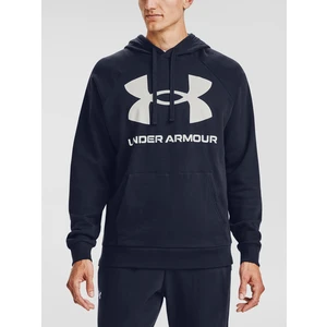 Pánská mikina Under Armour Rival Fleece Big Logo HD  Midnight Navy