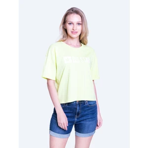 Big Star Woman's T-shirt_ss T-shirt 152043 Brak Knitted-201