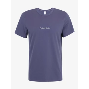 Fialové dámské tričko Calvin Klein - Dámské