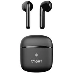 Bluetooth® Hi-Fi špuntová sluchátka RYGHT WAYS R480705, černá