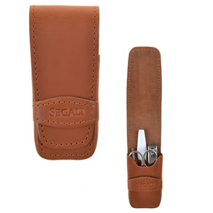 SEGALI Pánske kožené manikúra 230401-326 Cognac