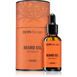 Zew For Men Beard Oil with Hemp Oil olej na vousy s konopným olejem Shine 30 ml