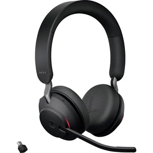 Sluchátka Jabra Evolve2 65, USB-C Black MS teams Stereo