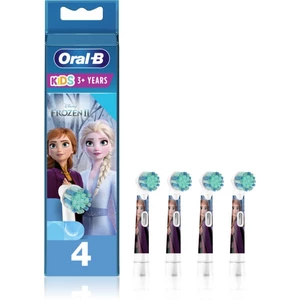 Oral B Kids 3+ Frozen náhradní hlavice pro zubní kartáček extra soft pro děti 4 ks