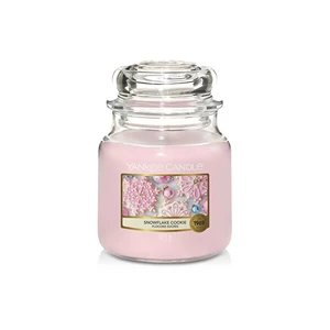 Yankee Candle Snowflake Cookie vonná svíčka Classic velká 411 g