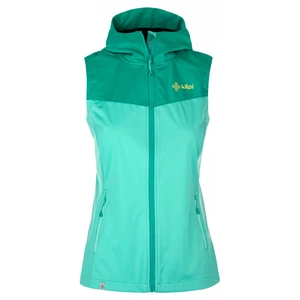 Women's softshell vest Cortina-w turquoise - Kilpi