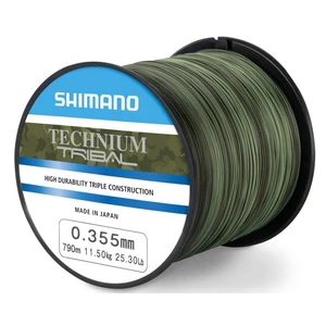 Shimano vlasec technium tribal pb camou-priemer 0,355 mm / nosnosť 11,50 kg / návin 790 m